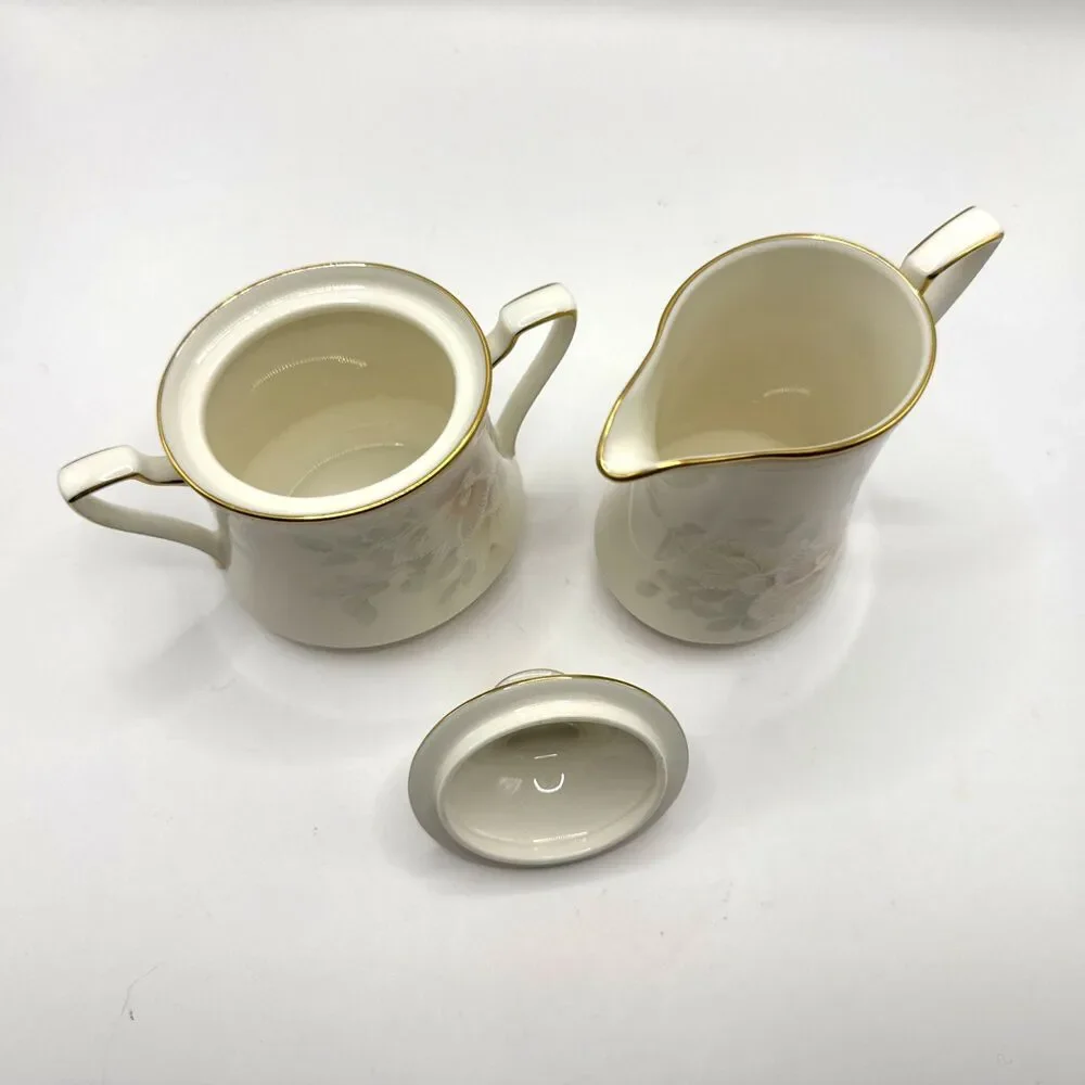 Noritake SWEET SURPRISE Floral Creamer & Sugar Bowl 7702